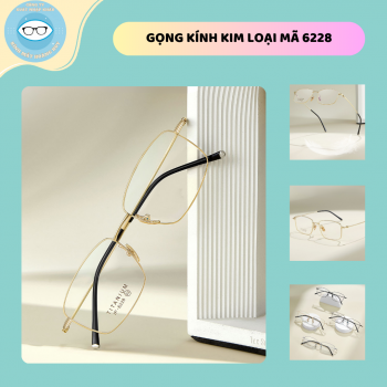 Gọng kim loại mã 6228